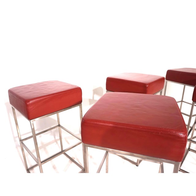 Vintage DS 218/55 Bar Stools by Paolo Piva for de Sede, 2017, Set of 6 For Sale - Image 15 of 18