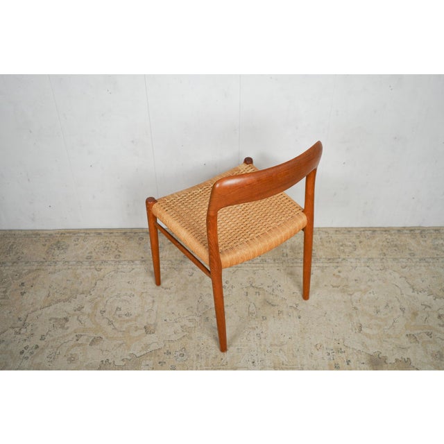Wood Mid-Century by Niels Otto (N. O.) Møller for J.L. Møllers, 1960s, Set of 4 For Sale - Image 7 of 18