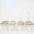 1980s Set of 4 High Back Lucite Dining Chairs For Sale - Image 4 of 17