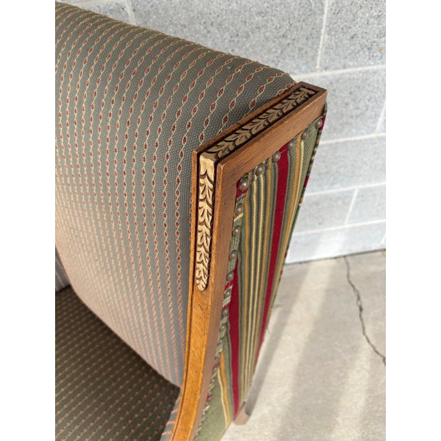 Henredon French Regency Style Upholstered Accent Chair For Sale - Image 14 of 15