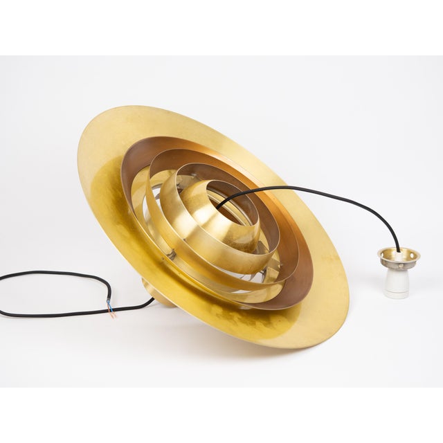 Vintage Danish P376 Pendant Lamp by Fabricius Kastholm for Nordisk Solar, 1964 For Sale - Image 9 of 17