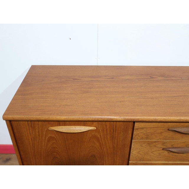 Mid Century Modern Vintage Teak Credenza Sideboard by Austinsuite Wide For Sale - Image 9 of 15