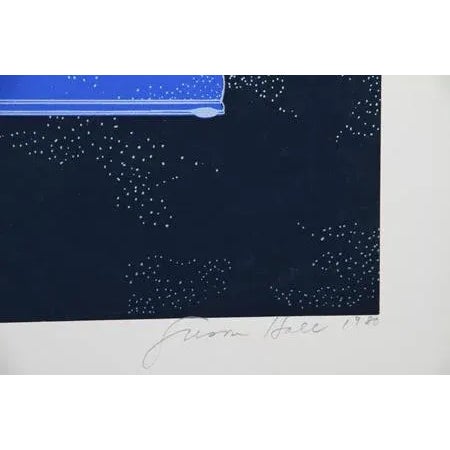 Artist: Susan Hall, American (1943 - ) Title: Interstellar Space Year: Circa 1980 Medium: Lithograph, signed and numbered...