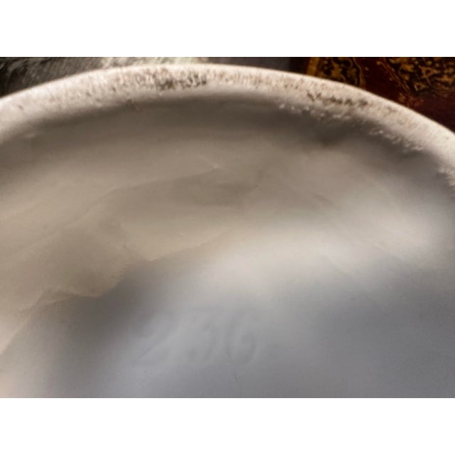 Late 19th Century Late 19th Century Antique Hand Painted Wedding Vases- Set of 2 For Sale - Image 5 of 5