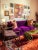 Bespoke Sofa Pillows: Pair New Pillows: Sumptuous Variegated Orange Boucle Velvet With Triple Ply Silk Moss Fringe. 50/50 Down Fill All New For Sale - Image 12 of 12