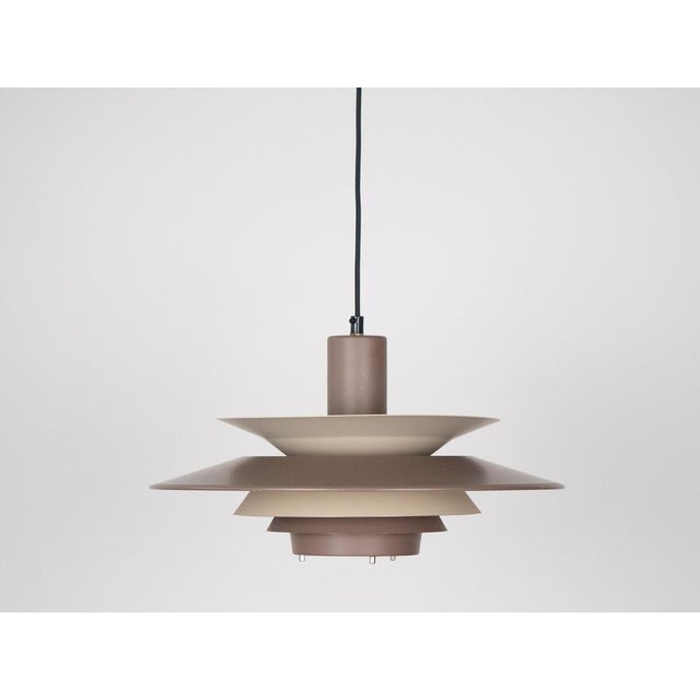Vintage Aluminum Pendant Lamp by Knud Christensen, 1980 For Sale - Image 12 of 12