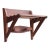 1950s Wall-Mounted danishTeak Coat Hanger For Sale