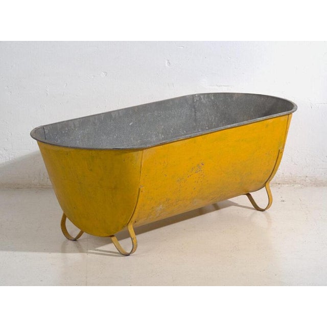 Galvanized Metal Container by Amaru For Sale - Image 8 of 8