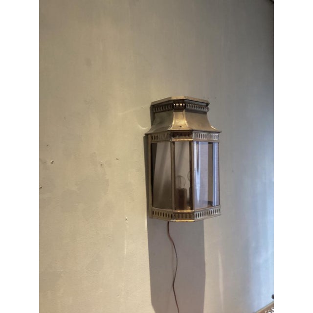 Louis Philipe II Garden Wall Lamp from Roger Pladier For Sale - Image 6 of 8