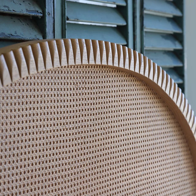 Our Winchester Bed features a gracefully curved headboard framed in oak with delicate carved detailing along the edges....