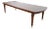 Baker Furniture English Regency Flame Mahogany Extension Dining Table, Newly Refinished For Sale