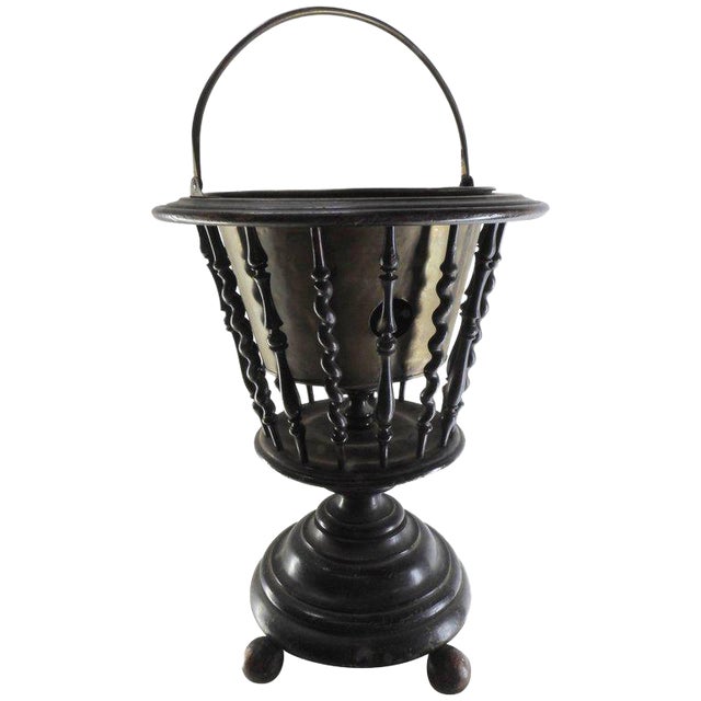 Antique Dutch Tea Bucket For Sale