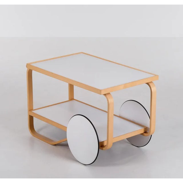 Artek Tea Cart by Alvar Aalto for Artek, 1980s For Sale - Image 4 of 9