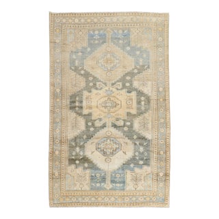 Early 20th Century Zabihi Collcetion Persian Malayer Tribal Accent Rug For Sale