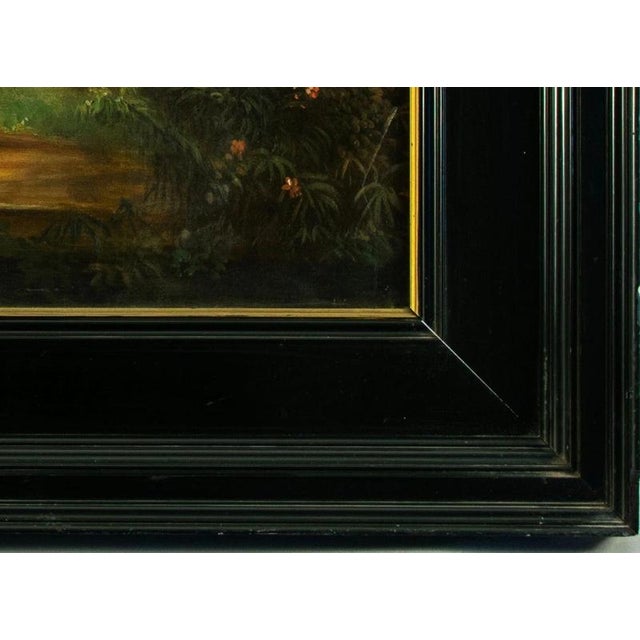 19th Century Italian School, The Sermon of Love, 1886, Oil Painting For Sale - Image 5 of 8