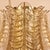 Metal Pair of Gold Leaves Murano Glass Sconces For Sale - Image 7 of 9