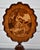 Vintage Black Forest Walnut Tilt Top Table Marquetry Wood Inlay For Sale - Image 14 of 18