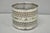 Victorian Vintage English Victorian Wood & Silver Plated Bar Wine Bottle Coaster - A Pair For Sale - Image 3 of 11