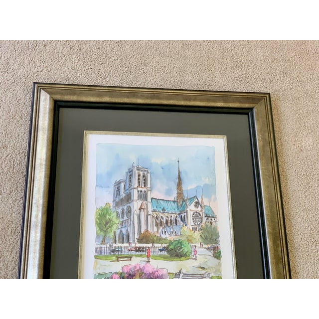Notre Dame De Paris II Seriolithograph by Daniele Cambier For Sale - Image 4 of 7