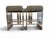 Elevate your luxury kitchen island or home bar with this ultra-chic, highly collectible set of five (5) "Thayer" backless...