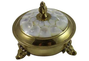 Victorian Mother of Pearl Lid Box