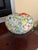 Rose Vintage Chinese Porcelain Dragon Bowl Famille Rose Floral Jardiniere For Sale - Image 8 of 9