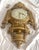 Beautiful Louis XVI style wall clock, built 1949 in Sweden. Clock made by Westerstrand Urfabrik Töreboda, Sweden. Wood,...