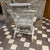 Victorian Early 20th Century Heywood Wakefield Attributed White Wicker Platform Rocking Chair For Sale - Image 3 of 12