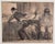 We are selling this great 19th century French Lithograph print “En Chemin de Fer” by Honore Daumier. This print features a...