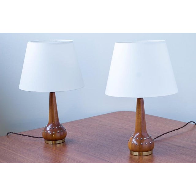 Table Lamps in the style of Otto Schulz, Set of 2 For Sale - Image 10 of 10