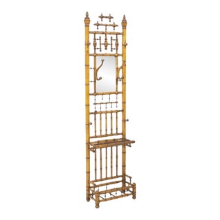 Early 20th Century French Aesthetic Movement Coat Rack/ Hall Tree For Sale