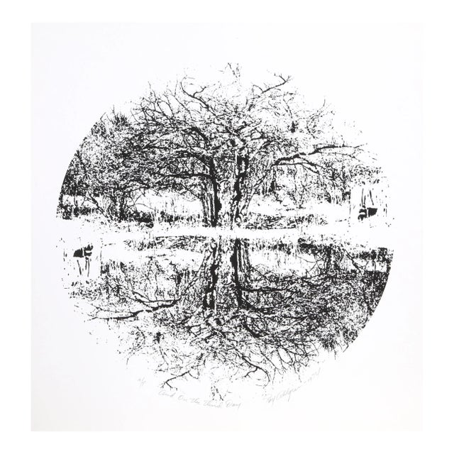 "And on the Third Day" Op Art Serigraph by Roy Ahlgren For Sale