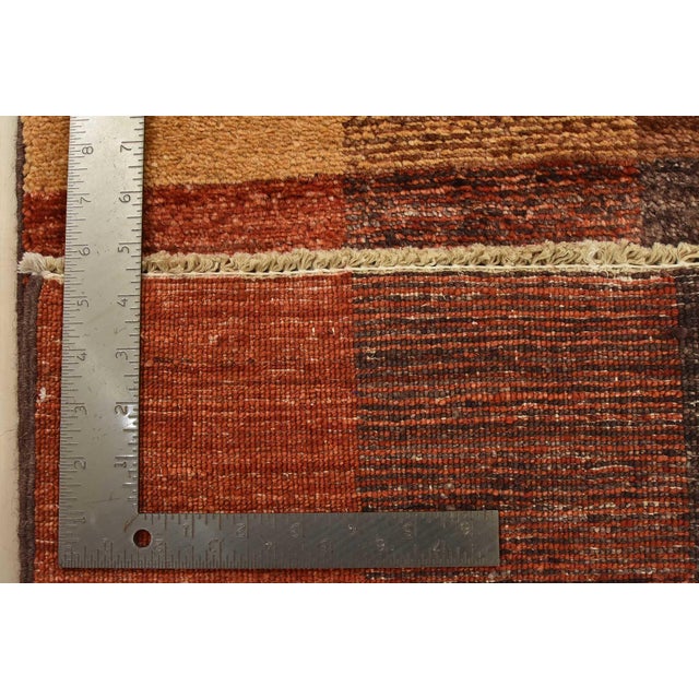Gabbeh Runner 3’2” X 9’11” Multicolor Wool Contemporary Hand-Knotted Rug For Sale - Image 14 of 14