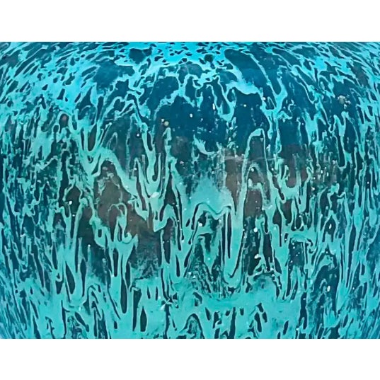 Vintage Contemporary Splatter Urn For Sale - Image 9 of 12