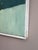 Blue Mid-Century Modern 'Along the Blue Coast' Swedish Abstract Landscape Oil Painting, Framed For Sale - Image 8 of 13