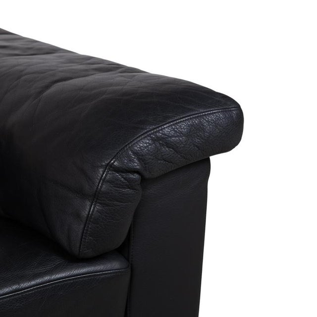 Modern Model 4000 Armchair in Black Leather from Rolf Benz For Sale - Image 3 of 11
