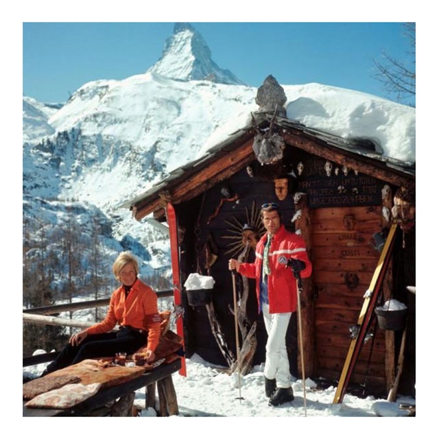 Chalet Costi Slim Aarons C Print For Sale