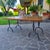 Coffee Table with Walnut Top and Forged Iron Base, 1670 For Sale - Image 3 of 11