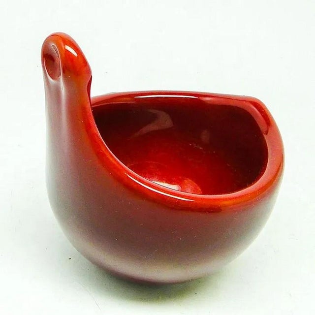 Postmodern Postmoder Salt Holder by Jerzy Słuczan-Orkusz for Wolomin Glassworks, Poland, 1970s For Sale - Image 3 of 10