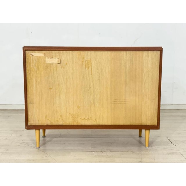 Mid-Century Modern Sideboard in Elm, 1960s For Sale - Image 9 of 11