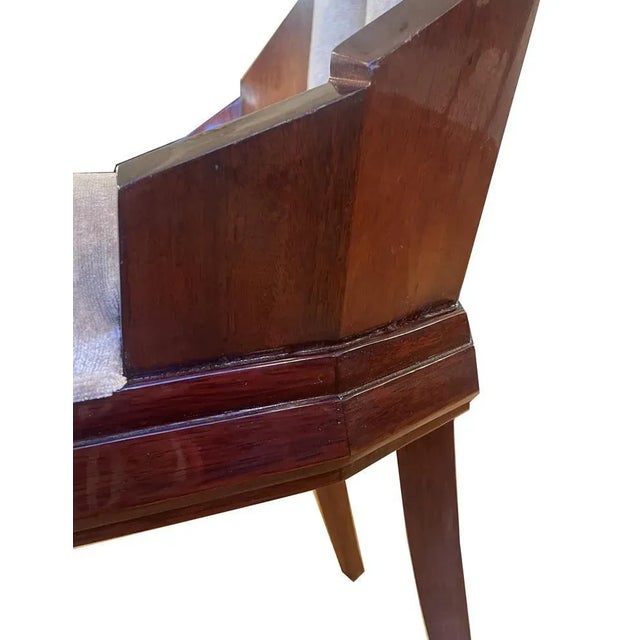 Art Deco Armchairs, Set of 4 For Sale - Image 10 of 12