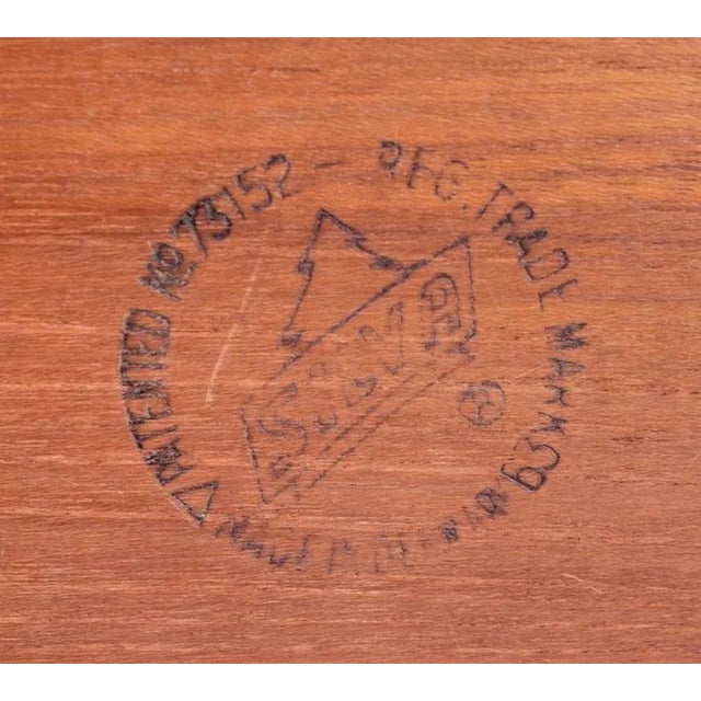 Large Mid-20th Century Danish Tray in Precious Wood from Silva For Sale - Image 6 of 7