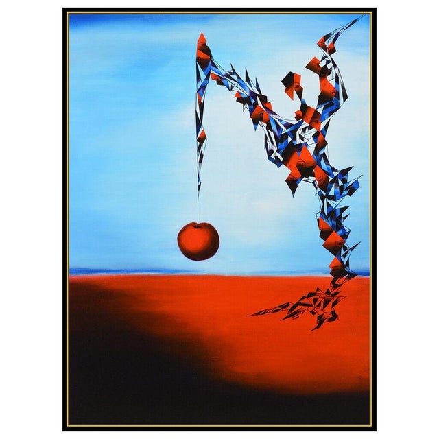 Abstract Temptation I, the Hanging Apple, Victoria Yin For Sale - Image 3 of 5
