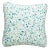 The House of Scalamandré Spatter Pillow, Mermaid For Sale