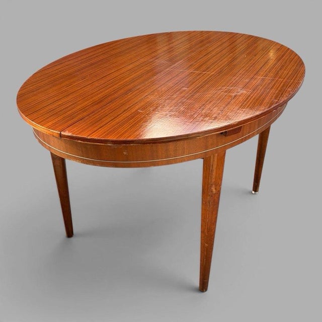 1960s Mid-Century Compact Oval Extending Dining Table from Greaves & Thomas, 1960s For Sale - Image 5 of 10
