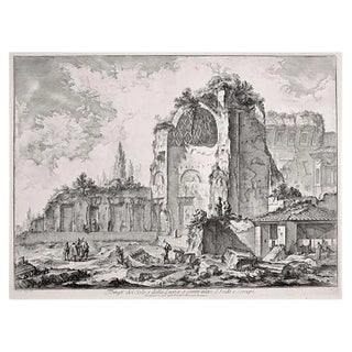 Temples of Iside and Serapi - Etching by G. B. Piranesi - 1759 1759 For Sale