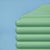 Mid-Century Modern Late 20th Century Mid Century Modern Green Table Lamps - Pair For Sale - Image 3 of 3