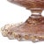 Glass Vintage Murano Barovier Toso Amethyst Gold Flecks Italian Art Deco Glass Footed Flower Vase For Sale - Image 7 of 9