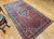 Textile Vintage Persian Bidjar Gallery Rug, Hand-Knotted Wool, Geometric Medallion Pattern, Red & Navy, 5x9 For Sale - Image 7 of 17