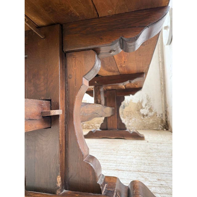 Oak Monastery Table, 19th Century For Sale - Image 17 of 18
